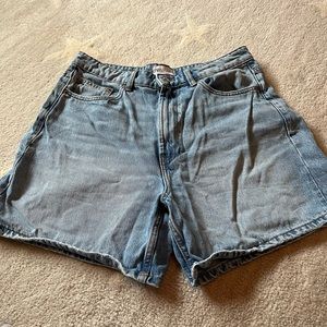 Zara Mom Denim Shorts